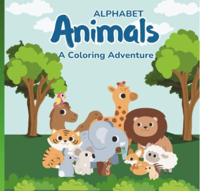 Color Cute Animals from Alligator to Zebra