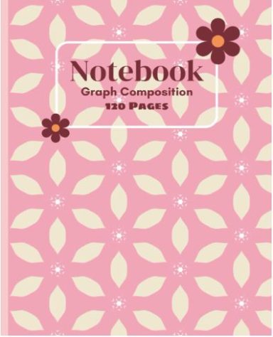 Quad Ruled | 120 Pages | 8.5 x 11" | Grid Paper Notebook