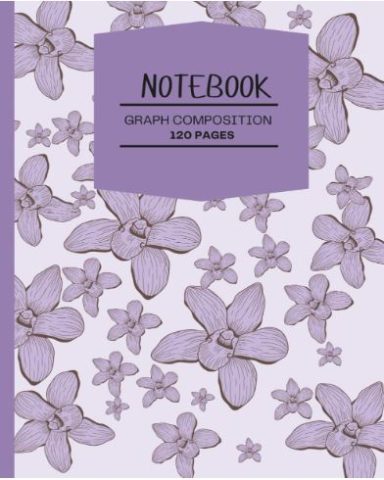 Quad Ruled | 120 Pages | 8.5 x 11" | Grid Paper Notebook